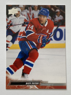 2022-23 UD Series 2 #344 Nick Suzuki