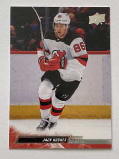 2022-23 UD Series 2 #361 Jack Hughes