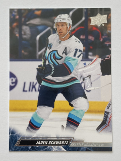 2022-23 UD Series 2 #401 Jaden Schwartz