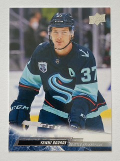 2022-23 UD Series 2 #402 Yanni Gourde