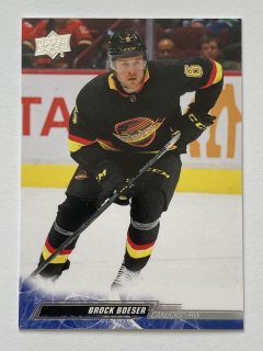 2022-23 UD Series 2 #429 Brock Boeser