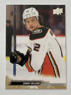 2022-23 UD Series 1 #004 Sonny Milano