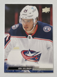 2022-23 UD Series 1 #055 Cole Sillinger
