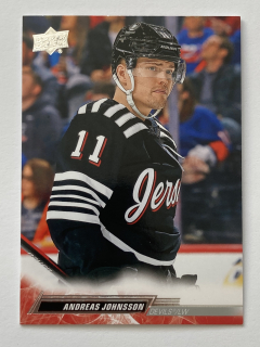 2022-23 UD Series 1 #110 Andreas Johnsson