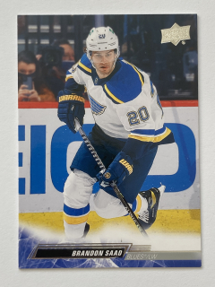 2022-23 UD Series 1 #161 Brandon Saad