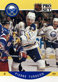 1990-91 ProSet #031 Pierre Turgeon