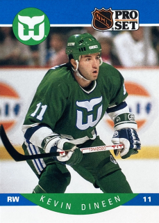 1990-91 ProSet #102 Kevin Dineen