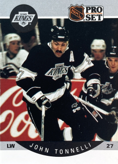 1990-91 ProSet #129 John Tonnelli