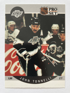 1990-91 ProSet #129 John Tonnelli