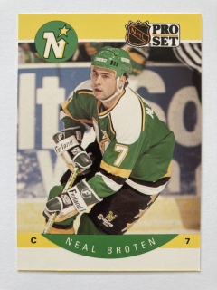 1990-91 ProSet #132 Neal Broten