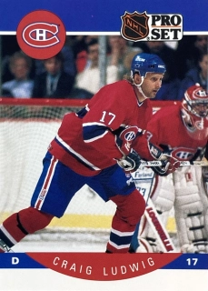 1990-91 ProSet #154 Craig Ludwig