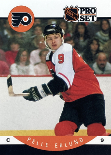 1990-91 ProSet #215 Pelle Eklund