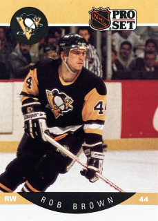 1990-91 ProSet #229 Rob Brown