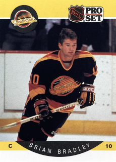 1990-91 ProSet #294 Brian Bradley