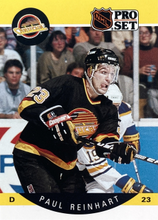 1990-91 ProSet #304 Paul Reinhart