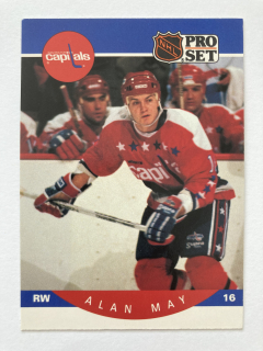 1990-91 ProSet #317 Alan May