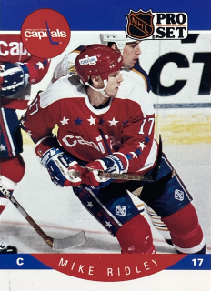 1990-91 ProSet #320 Mike Ridley