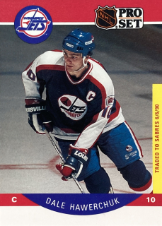 1990-91 ProSet #330 Dale Hawerchuk