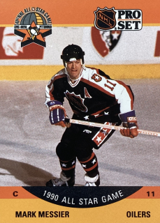 1990-91 ProSet #349 Mark Messier - 1990 ALL STAR GAME