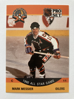 1990-91 ProSet #349 Mark Messier - 1990 ALL STAR GAME