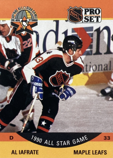1990-91 ProSet #354 Al Iafrate - 1990 ALL STAR GAME