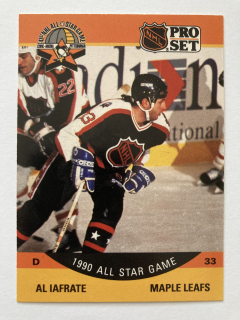 1990-91 ProSet #354 Al Iafrate - 1990 ALL STAR GAME