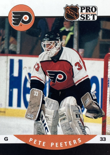 1990-91 ProSet #502 Pete Peeters