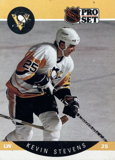 1990-91 ProSet #240 Kevin Stevens