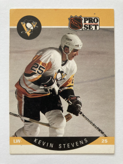 1990-91 ProSet #240 Kevin Stevens