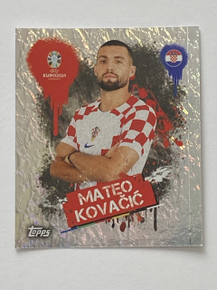 2024 EURO Stickers #CRO 3 Mateo Kovačić