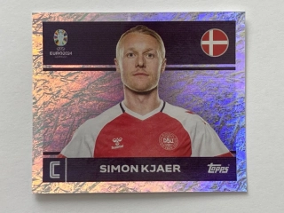 2024 EURO Stickers #DEN 2 Simon Kjaer