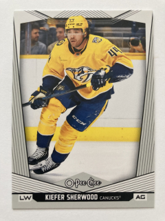 2024-25 O-Pee-Chee #424 Kiefer Sherwood