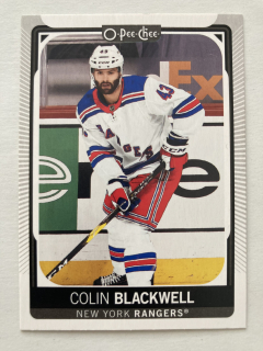 2021-22 O-Pee-Chee #166 Colin Blackwell
