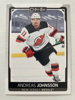 2021-22 O-Pee-Chee #186 Andreas Johnsson
