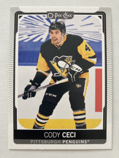 2021-22 O-Pee-Chee #405 Cody Ceci