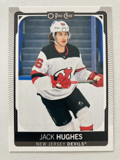 2021-22 O-Pee-Chee #492 Jack Hughes