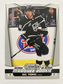 2024-25 O-Pee-Chee #554 Akil Thomas - MARQUEE ROOKIE