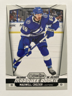 2024-25 O-Pee-Chee #575 Maxwell Crozier - MARQUEE ROOKIE