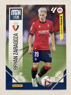 2024/25 Panini MGK LaLiga #470 Bryan Zaragoza - NUEVO FICHAJE