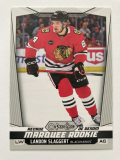 2024-25 O-Pee-Chee #588 Landon Slaggert - MARQUEE ROOKIE
