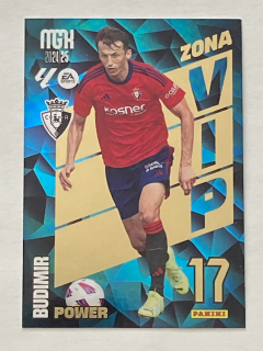 2024/25 Panini MGK LaLiga #P391 Budimir - ZONA VIP POWER