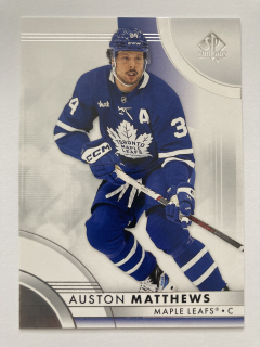 2023-24 SP Authentic #004 Auston Matthews