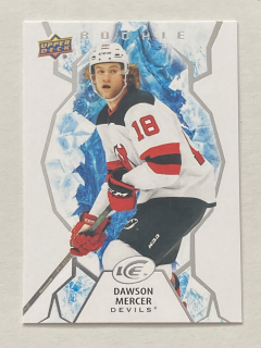 2021-22 UD Ice #130 Dawson Mercer - ROOKIE