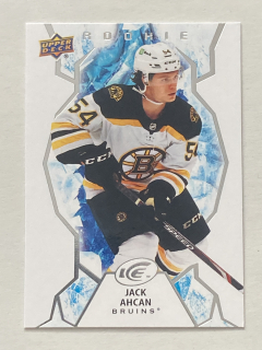 2021-22 UD Ice #136 Jack Ahcan - ROOKIE
