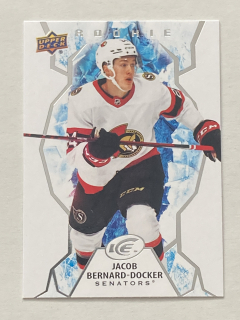 2021-22 UD Ice #140 Jacob Bernard-Docker - ROOKIE