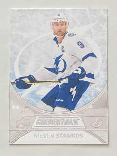 2021-22 UD Credentials #016 Steven Stamkos