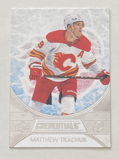 2021-22 UD Credentials #019 Matthew Tkachuk