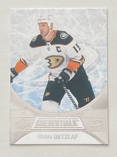2021-22 UD Credentials #033 Ryan Getzlaf