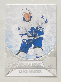 2021-22 UD Credentials #041 Mitch Marner