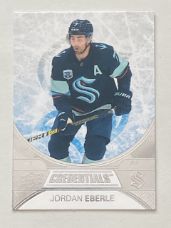 2021-22 UD Credentials #045 Jordan Eberle